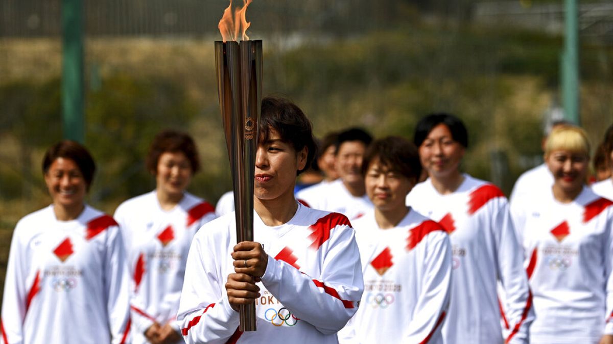 2020 Tokyo Olimpiyatları'nın Japonya'daki meşale turu, Fukuşima'da başladı