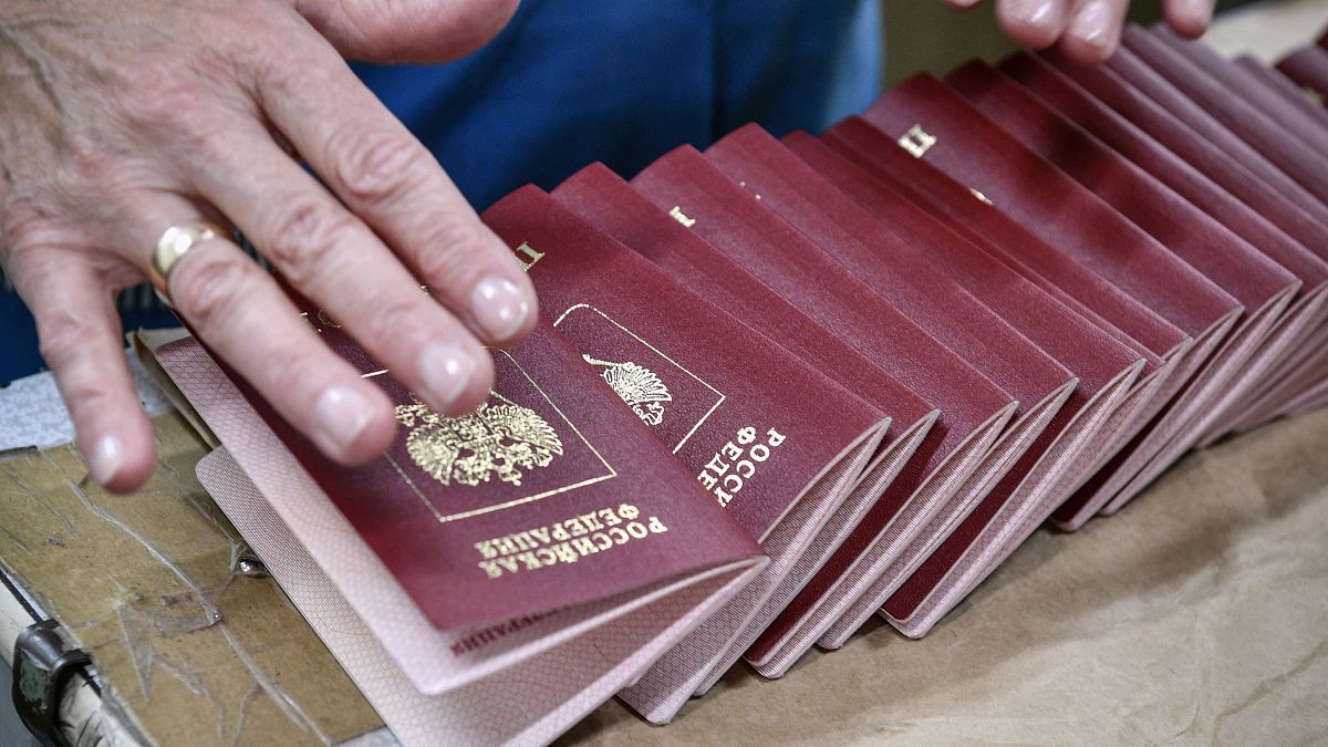 Российские паспорта на "Гознаке"