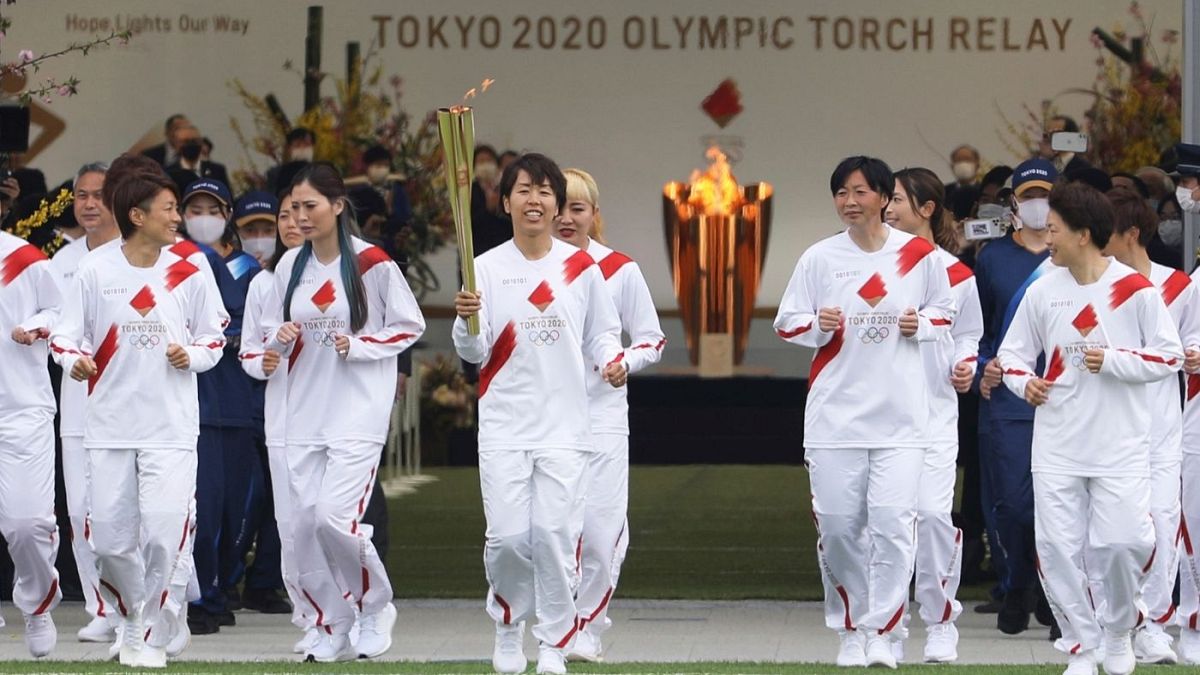 مراسم روشن کردن مشعل بازی‌های المپیک ۲۰۲۱ ژاپن 