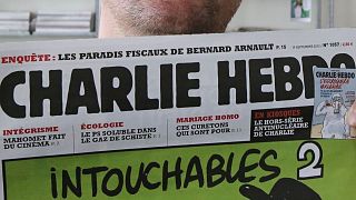 Students were shown cartoons from the satirical French magazine, Charlie Hebdo.