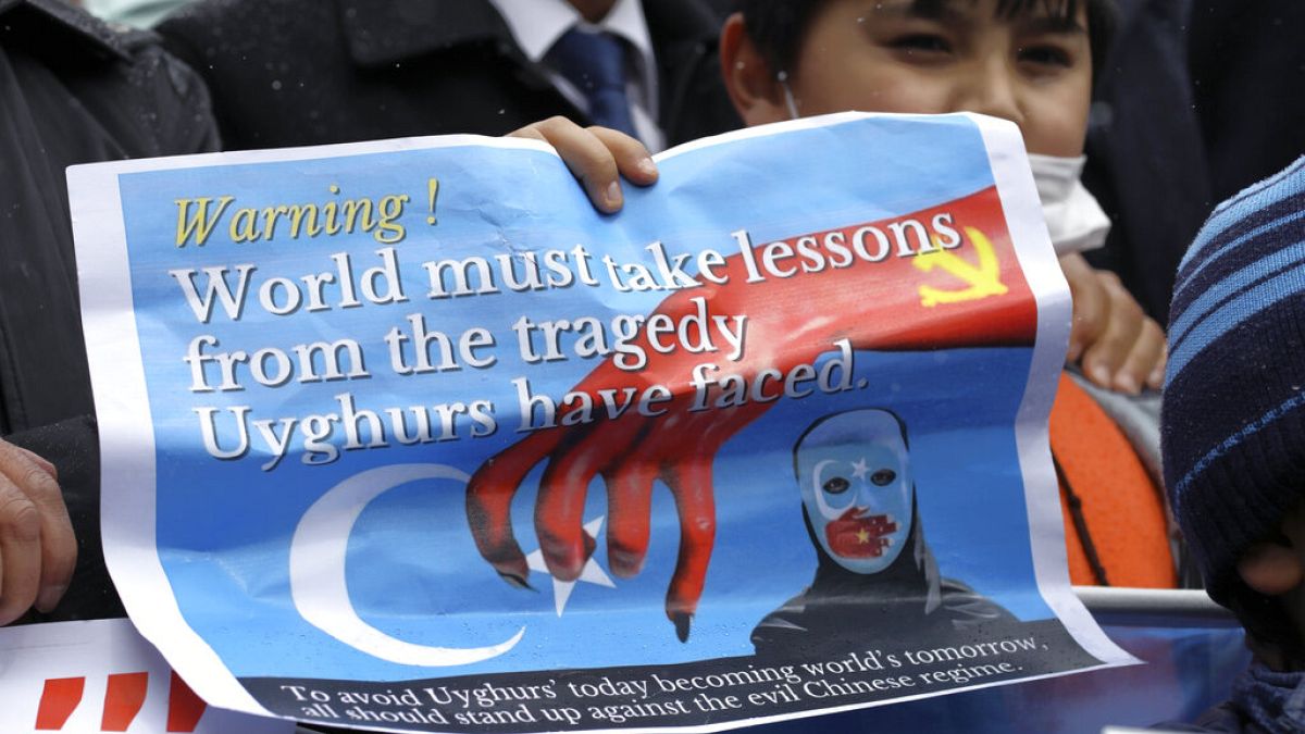 Uygurların Türkiye'deki protestosu