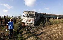 32 mortos em acidente ferroviário no Egito