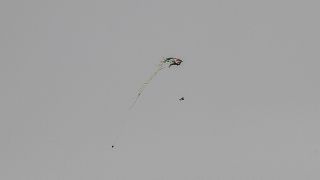طائرة ورقية فوق غزة (أرشيف)