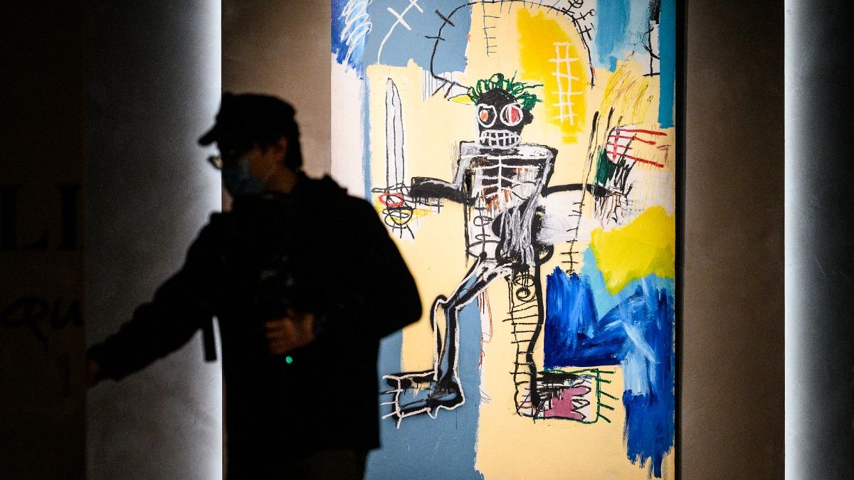 Jean-Michel Basquiat’nın Warrior adlı eseri