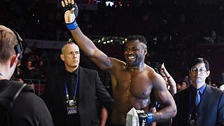 Le Camerounais Francis Ngannou champion des lourds en UFC