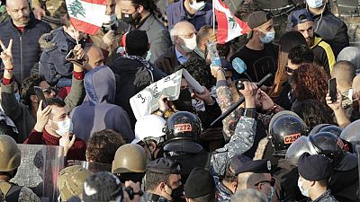 Протесты компартии в Ливане