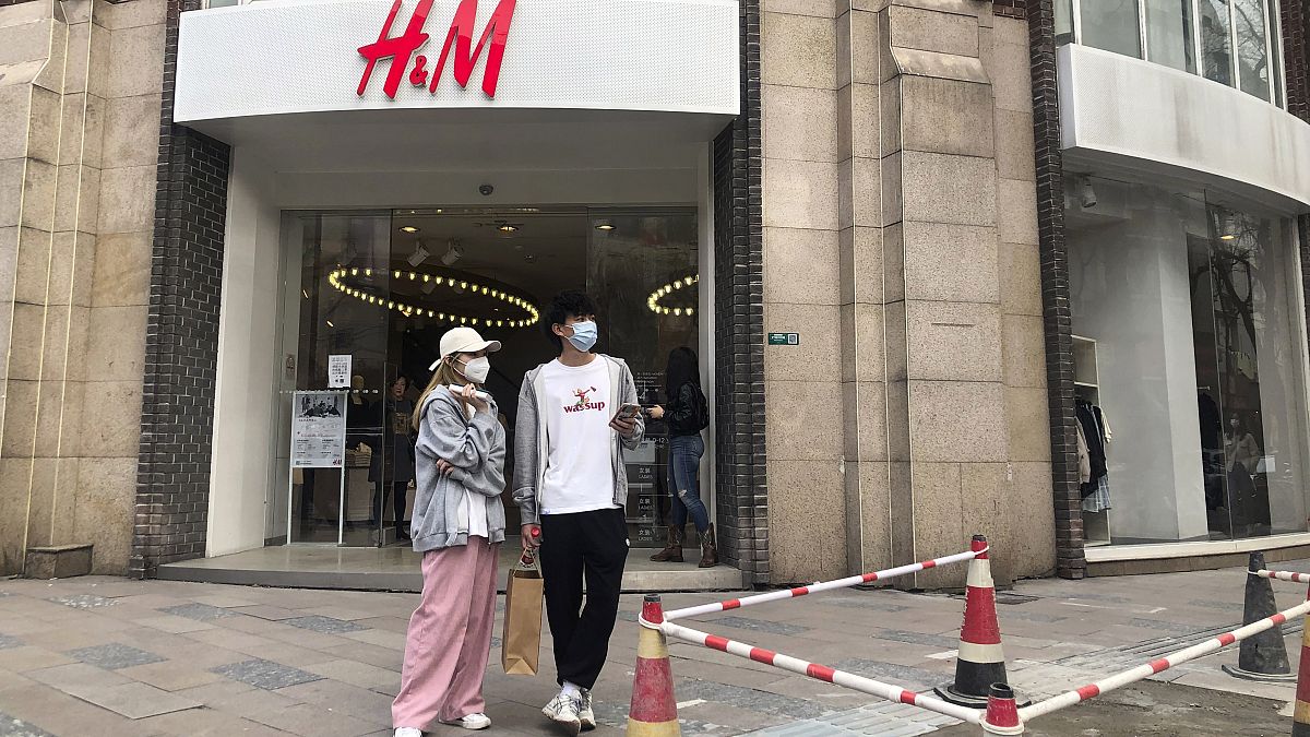 Loja da H&M em Xangai