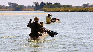 Inexplorados ríos angoleños que nutren de agua al delta del Okavango