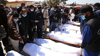 Alleged victims of Al-Kani militia buried in Libya's Tarhuna