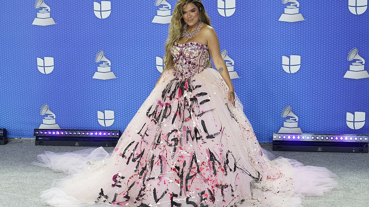 karol G en los Latin Grammy Awards, Miami, EEUU 19/11/2020