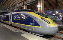 Eurostar est au bord de la faillite ; un train Eurostar en gare du Nord à Paris, le 10 décembre 2020