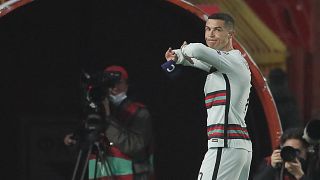 Cristiano Ronaldo's armband up for auction in Serbia