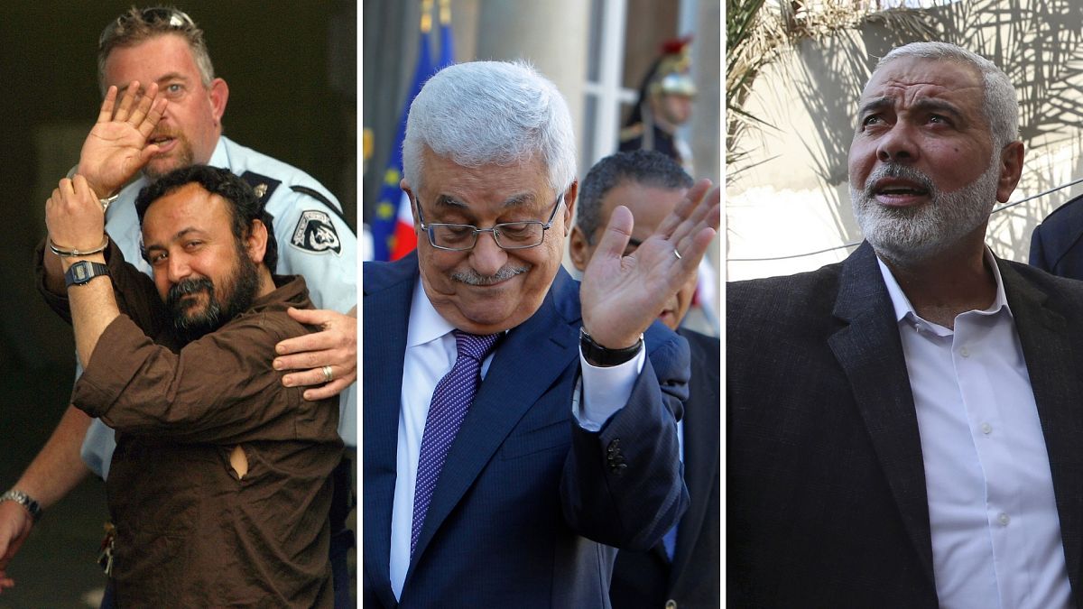 (1) Marwan Barghouti (2) Mahmúd Abbász, PFSZ (3) Iszmáíl Hanije, Hamász - megbüntetik-e a palesztin választók a két nagy párt korrupcióit?