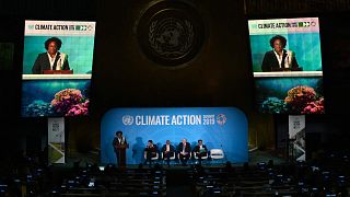 قمة العمل المناخي 2019 في قاعة الجمعية العامة للأمم المتحدة، 23 سبتمبر 2019