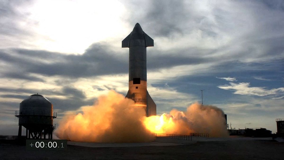 پرتاب آزمایشی موشک پروژه استارشیپ