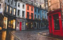 Victoria Street in Edinburgh is thought to be the inspiration for Diagon Alley in the Harry Potter books.
