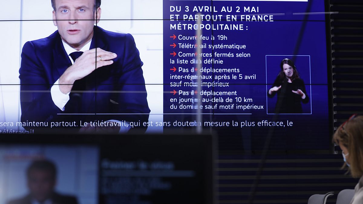 Alocução do presidente francês Emmanuel Macron