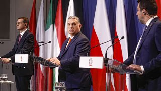 The three leaders met in Budapest.