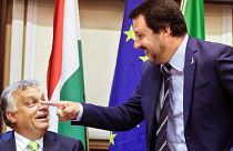 Orbán Viktor és Matteo Salvini 2018-ban