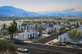 The homes are set to be fully solar powered and have minimal environmental impact. 