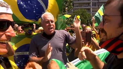 Bolsonaro supporters, protesters clash at Brazil demo