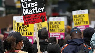 Demonstration gegen Rassismus in London - März 2020