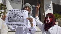 Протесты тунисских медиков летом 2020 г.