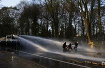 22 arresti e diversi feriti al festival "pesce d'aprile" organizzato a Bruxelles