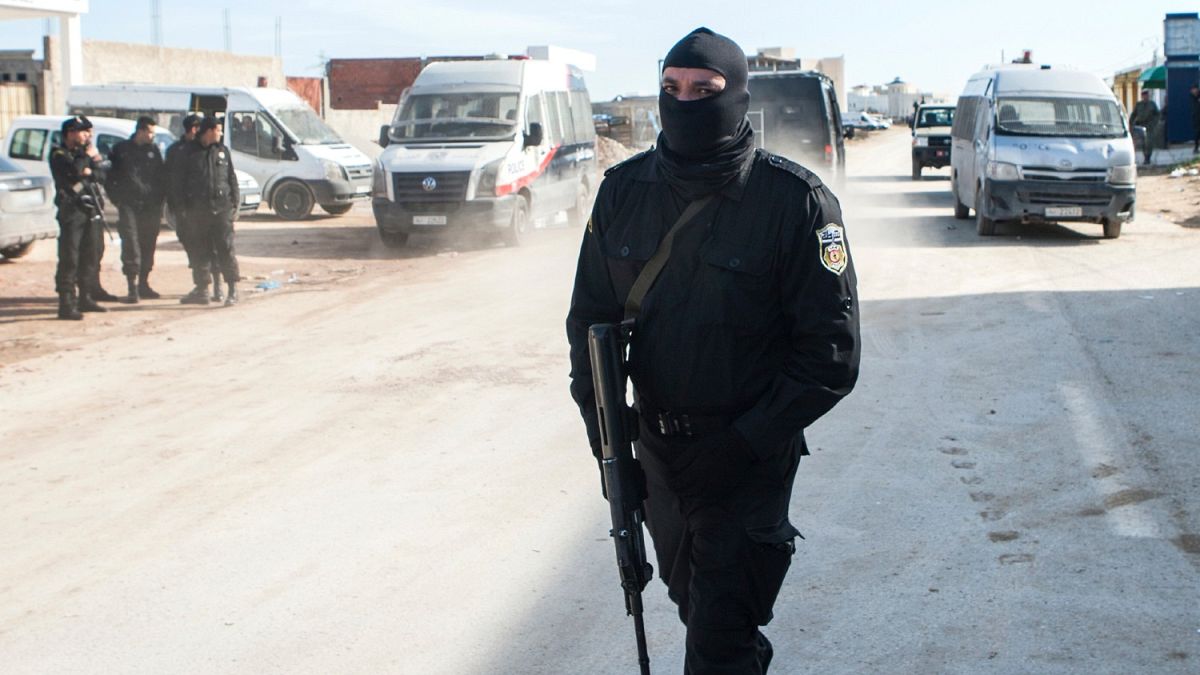 عملیات ضدتروریستی پلیس تونس 