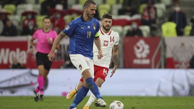 Covid-19 ataca seleção italiana