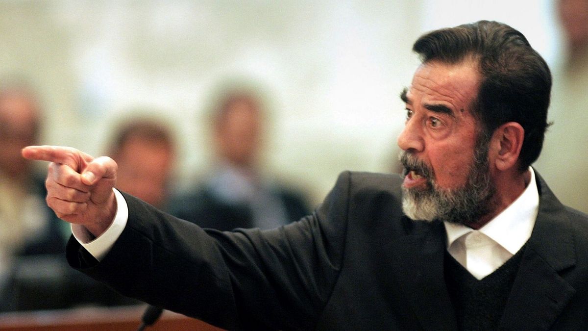 جلسه محاکمه صدام حسین، رئیس جمهوری پیشین عراق