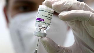 Vaccinations avec le sérum AstraZeneca dans un centre à Ebersberg - Allemagne - le 22 mars 2021