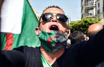 صورة من الحراك في الجزائر