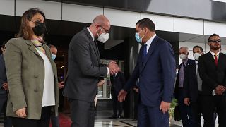 EU's Michel pledges support to Libya during visit