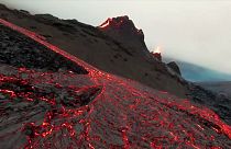 Többszáz méteres új hasadék nyílt az izlandi vulkán közelében