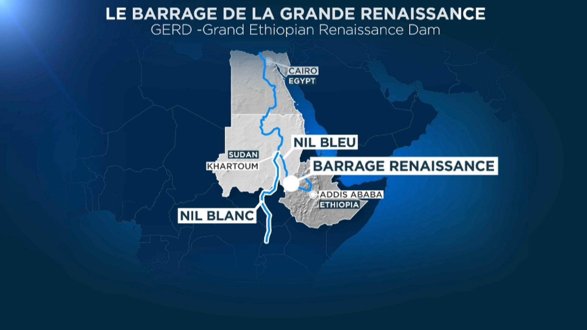 Mégabarrage sur le Nil Ethiopie, Egypte et Soudan sous haute tension Euronews