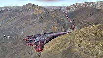 Nova fissura ativa na erupção vulcânica na Islândia