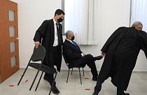 بنیامین نتانیاهو در جلسه دادگاه