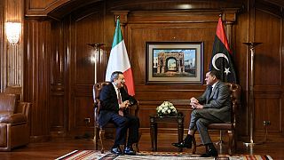Mario Draghi en Libye pour "reconstruire une vieille amitié"