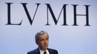 CEO of LVMH Bernard Arnault on Jan. 28, 2020.