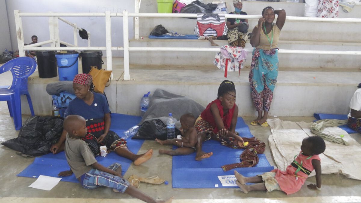 Todos os dias chegam novos refugiados a Pemba, em Moçambique
