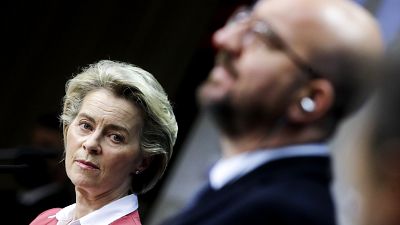 Charles Michel and Ursula von der Leyen Charles Michel and Ursula von der Leyen