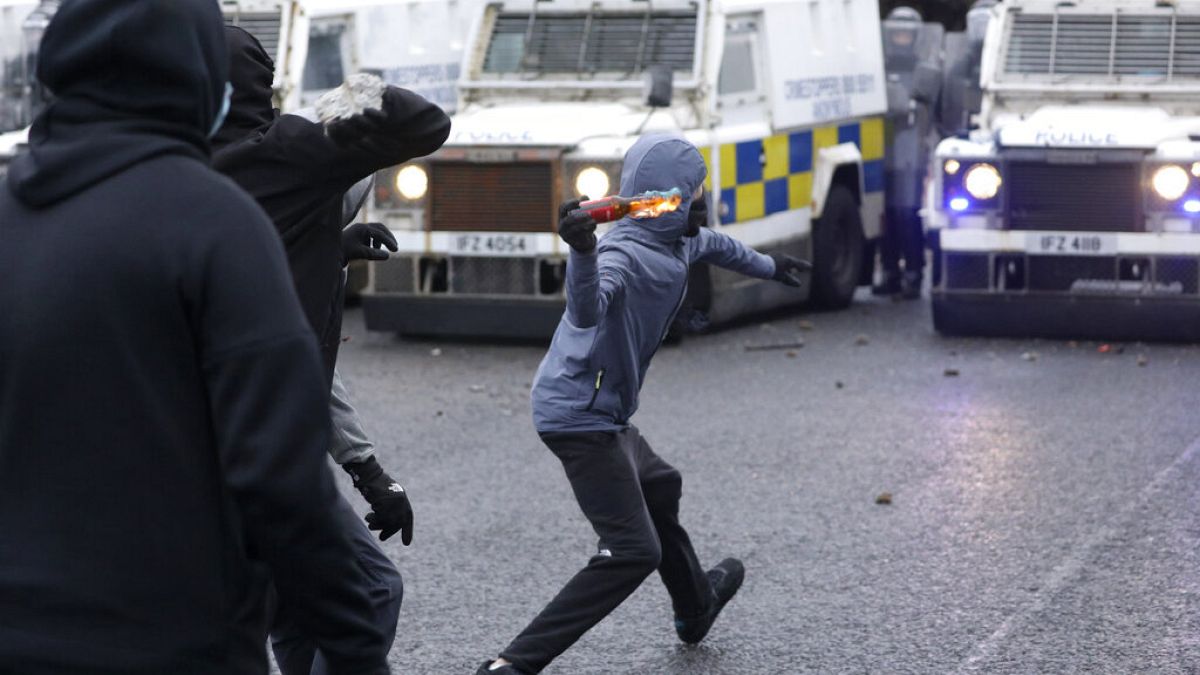 The comments come after a seventh straight night of violence in parts of Northern Ireland
