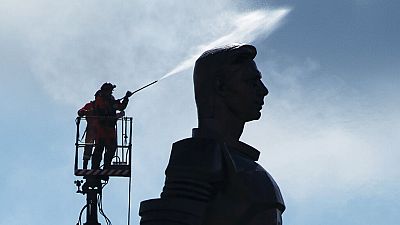 60 Jahre Juri Gagarin - in Russland werden die Statuen auf Hochglanz gebracht