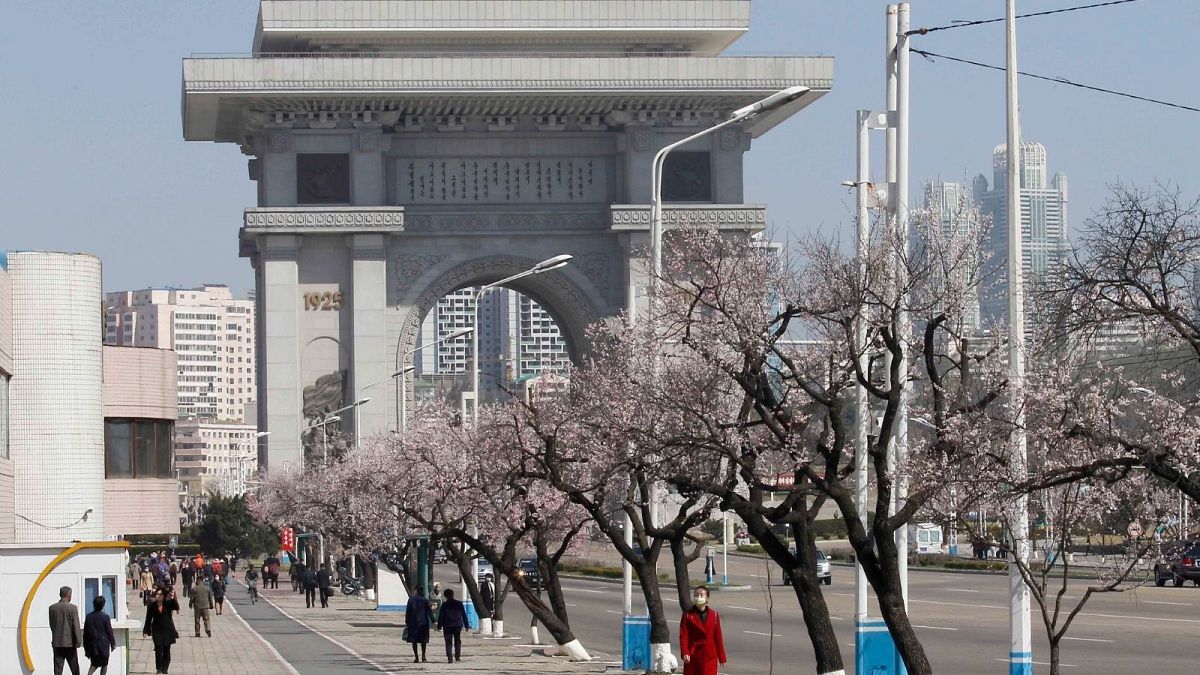 Arch of Triumph in Pyongyang