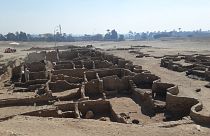 بخشی از پروژه حفاری و مرمت «شهر طلایی گم‌شده»