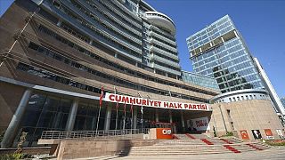 CHP'nin Ankara'daki genel merkezinden bir görünüş.