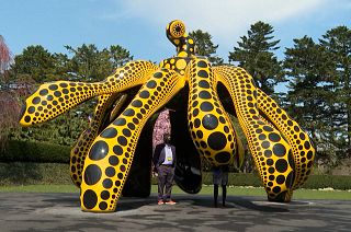 New York exhibition celebrates Japanese artist Yayoi Kusama