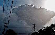 La Soufriere volcano erupts on the eastern Caribbean island of St. Vincent