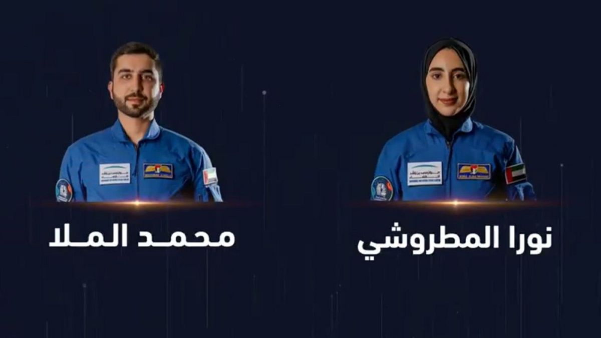 دو فضانورد جدید امارات